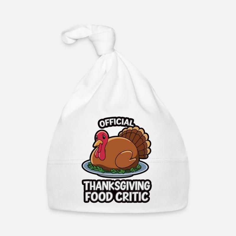 Funny Thanksgiving Turkey Organic Baby Cap