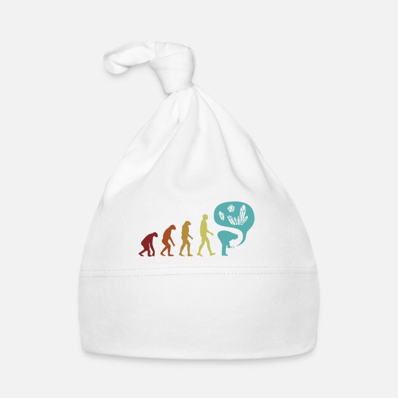 Collecte de minéraux Evolution Géologue Minéral Bonnet bio Bébé