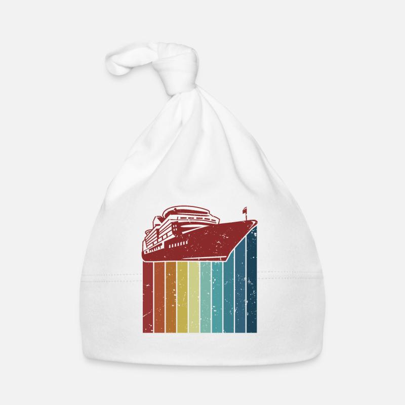 Bateau de croisière rétro Passager Passagers Passagers Bonnet bio Bébé