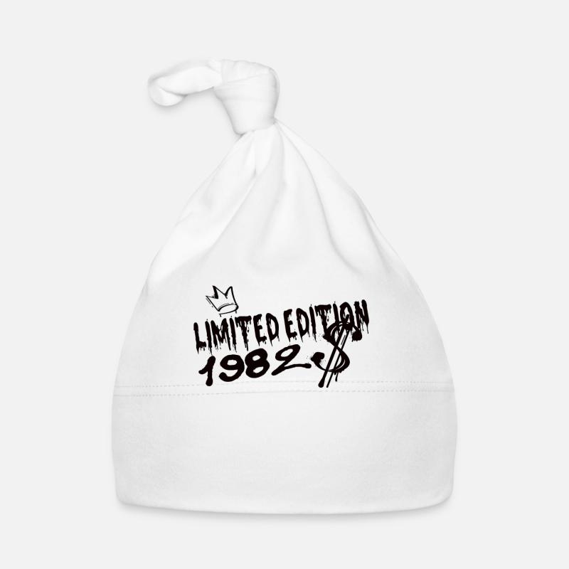 Limited Edition 1982 Geburtstag 1982 Geboren Baby Bio-Mütze