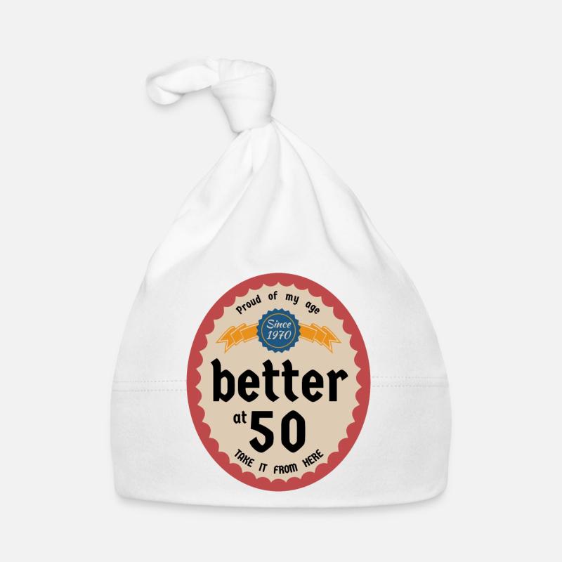Better at 50 Organic Baby Cap