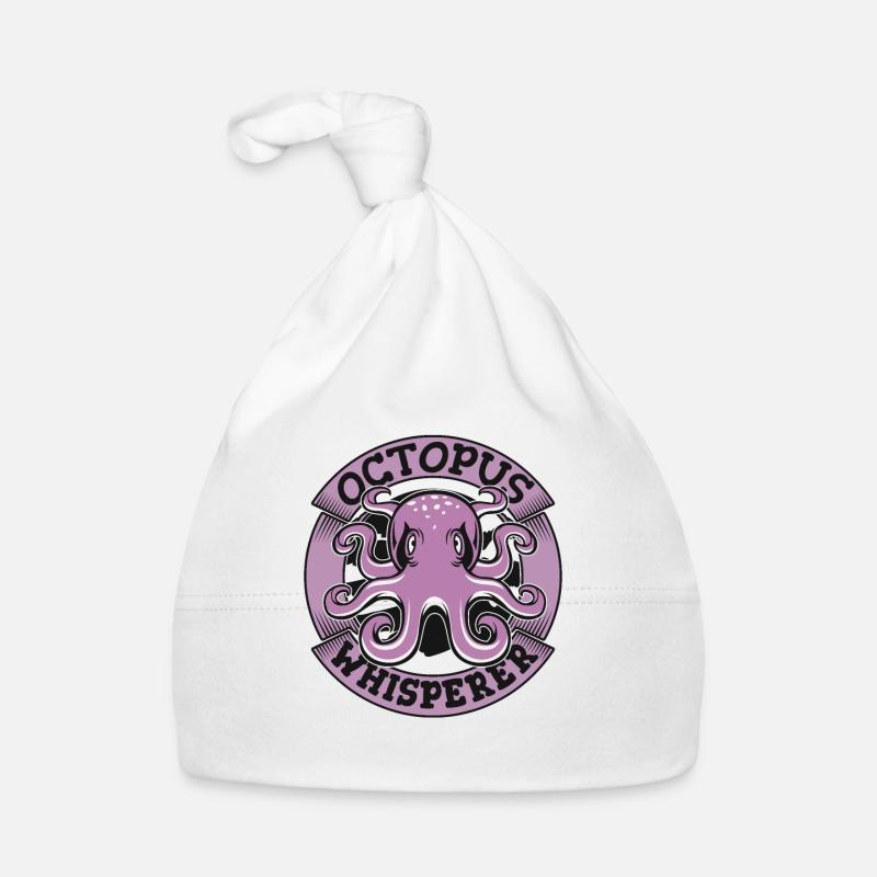 Octopus Whisperer Octopodes Octopoda Cephalopoda Organic Baby Cap