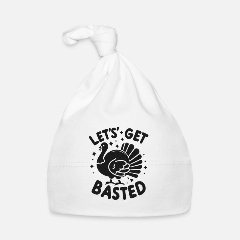 Let’s Get Basted Organic Baby Cap