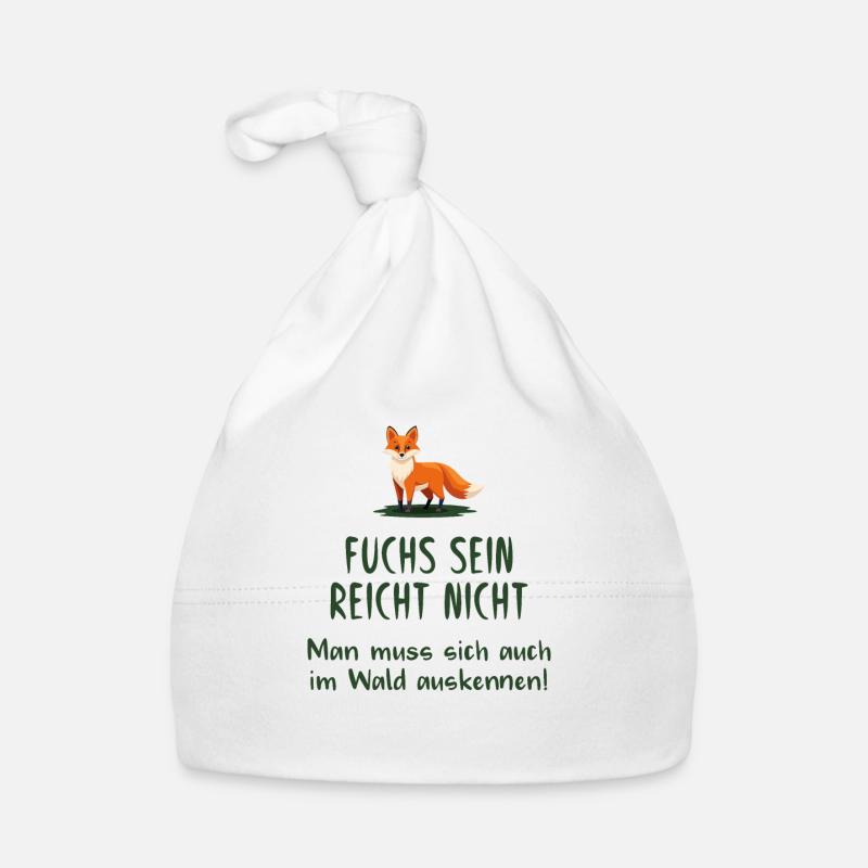 Fuchs sein reicht nicht Baby Bio-Mütze