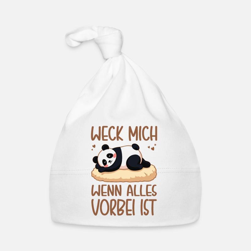 Weck Mich Wenn Alles Vorbei Ist / Langschläfer Baby Bio-Mütze