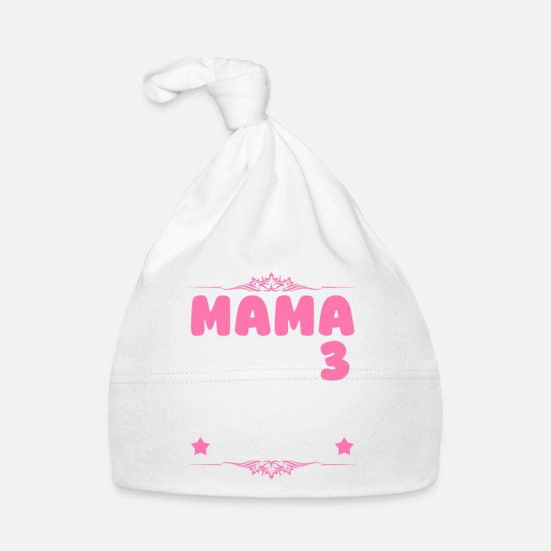 Maman de 3 enfants Bonnet bio Bébé
