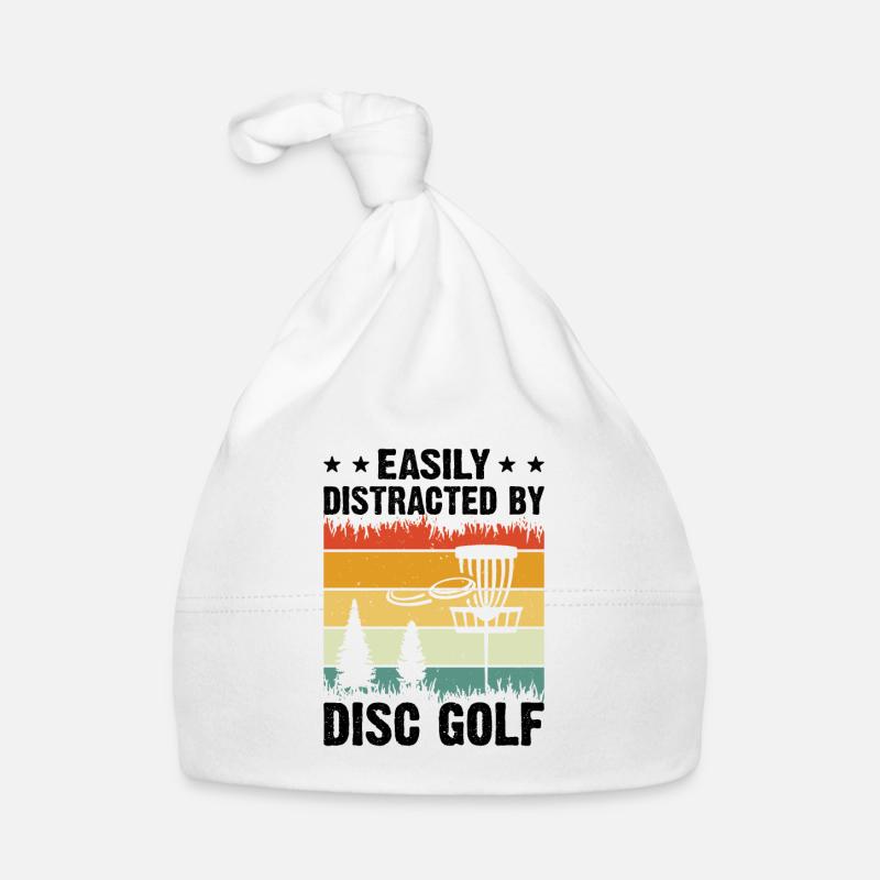 Facilement distrait par le disc golf - Lecteur de disc golf Bonnet bio Bébé