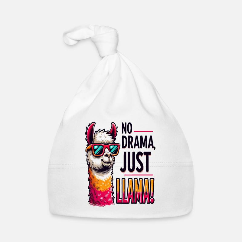 Llama Baby Bio-Mütze