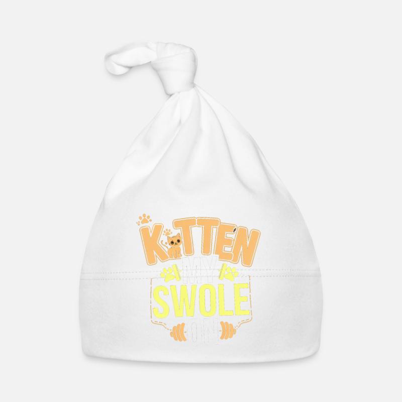 Kitten My Swole On 6 Baby Bio-Mütze