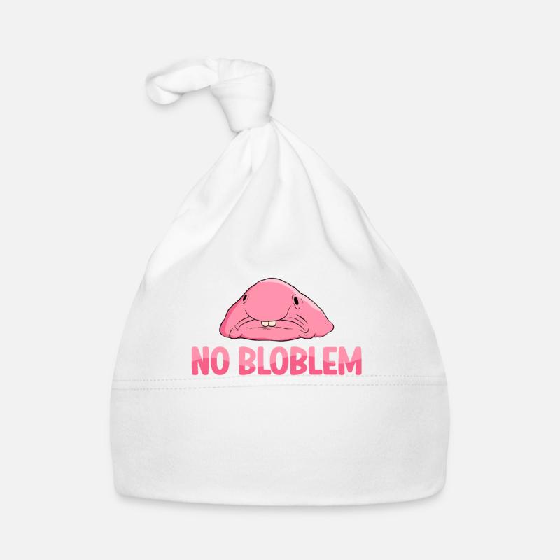 Drôle de poisson Blobfish mignon Bonnet bio Bébé