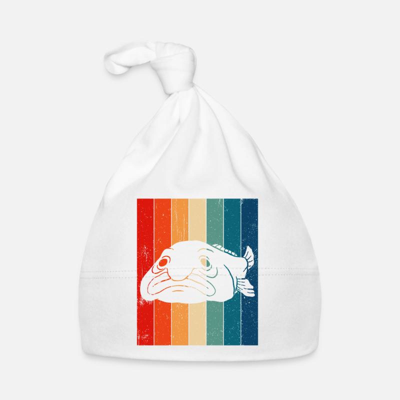 Funny Blobfish Cute Blobfish Organic Baby Cap