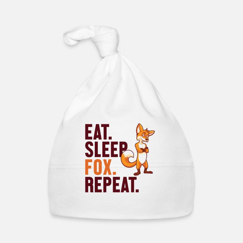 Manger Dormir Renard Répéter Caninae Renard roux Canidés Renard Bonnet bio Bébé