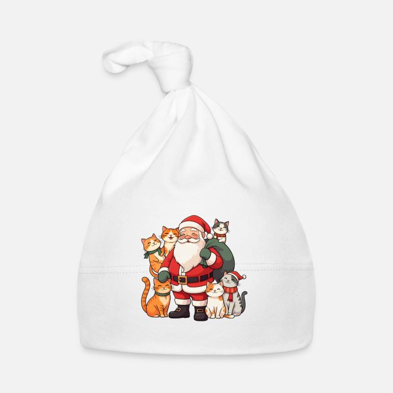 Des chats pour tout le monde Bonnet bio Bébé