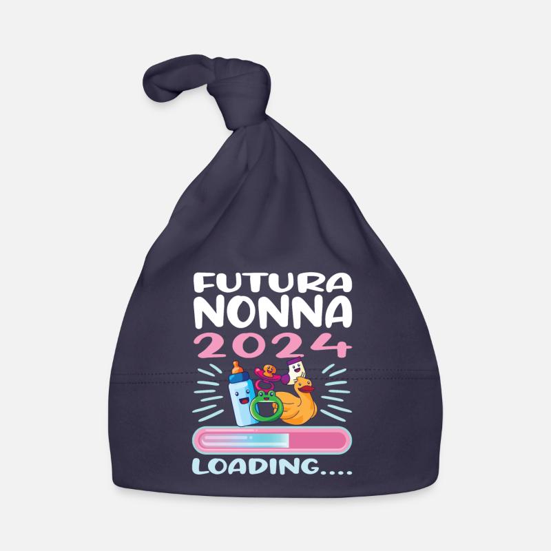 Nonna 2024 Loading Oma 2024 Baby Bio-Mütze