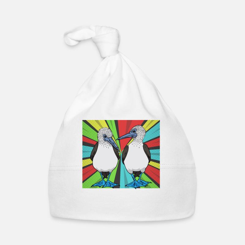Comedian Blue-footed Booby Organic Baby Cap