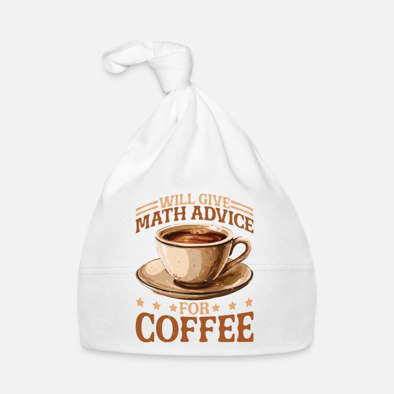 Will Give Math Advice For Coffee Baby Bio-Mütze