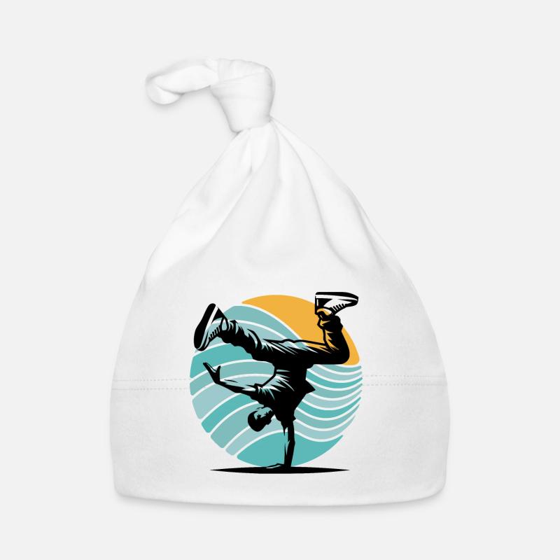Breakdancing Organic Baby Cap