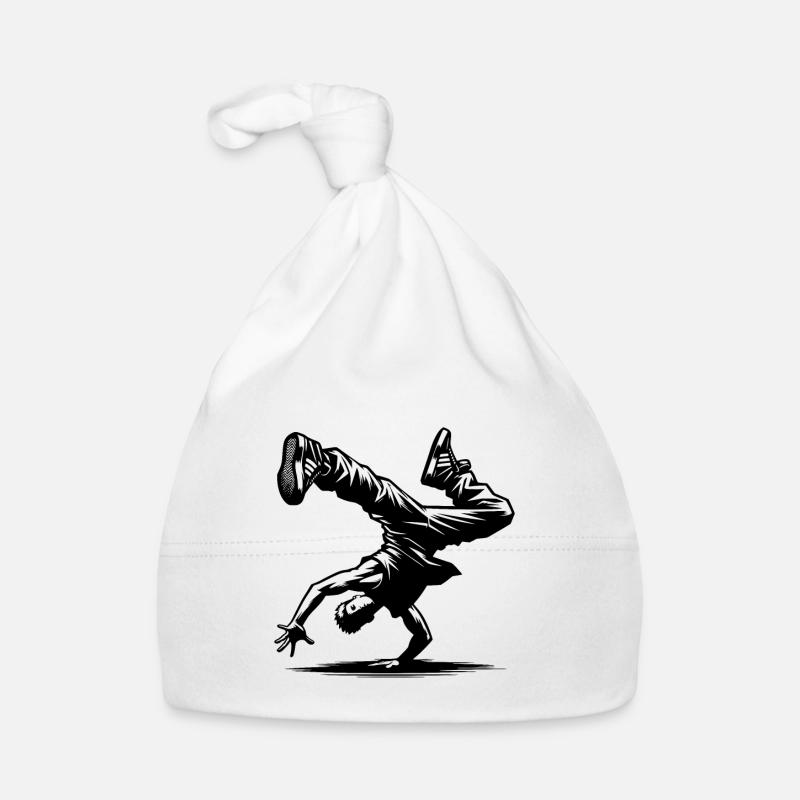 Breakdancing Organic Baby Cap
