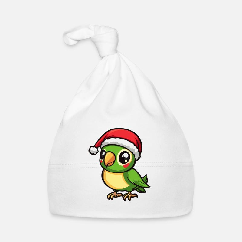 Noël à Papagai Bonnet bio Bébé