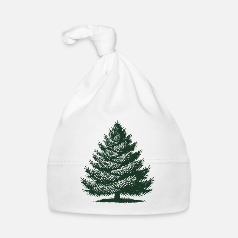 Christmas Christmas tree Organic Baby Cap
