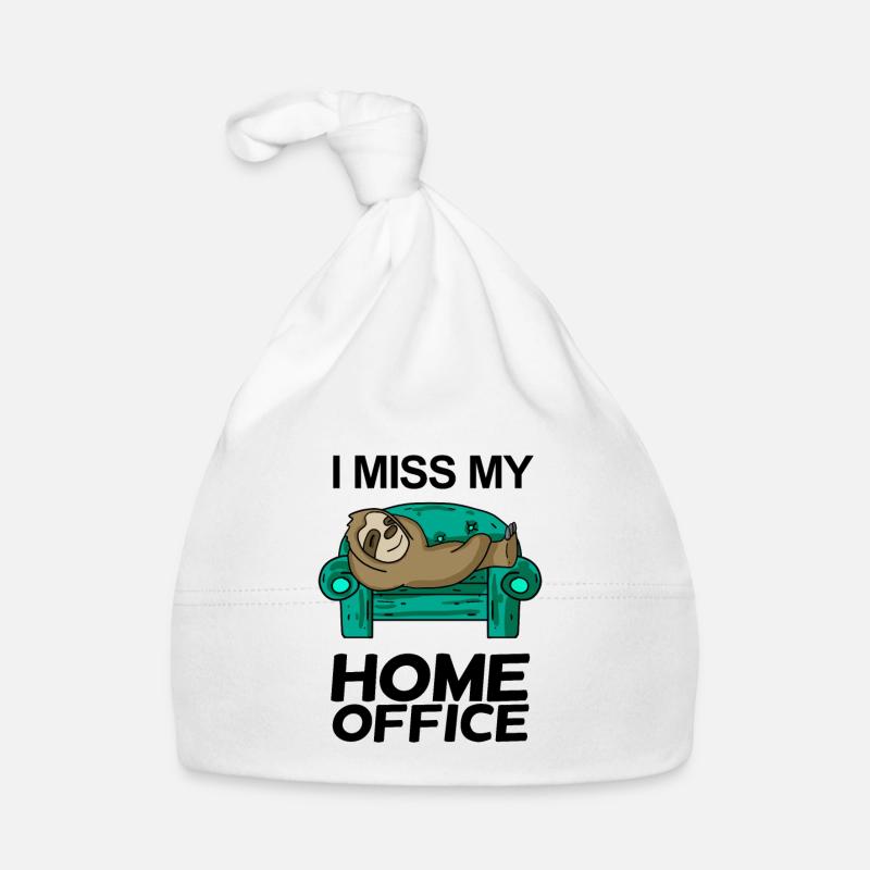 Home Office Spruch lustig Baby Bio-Mütze