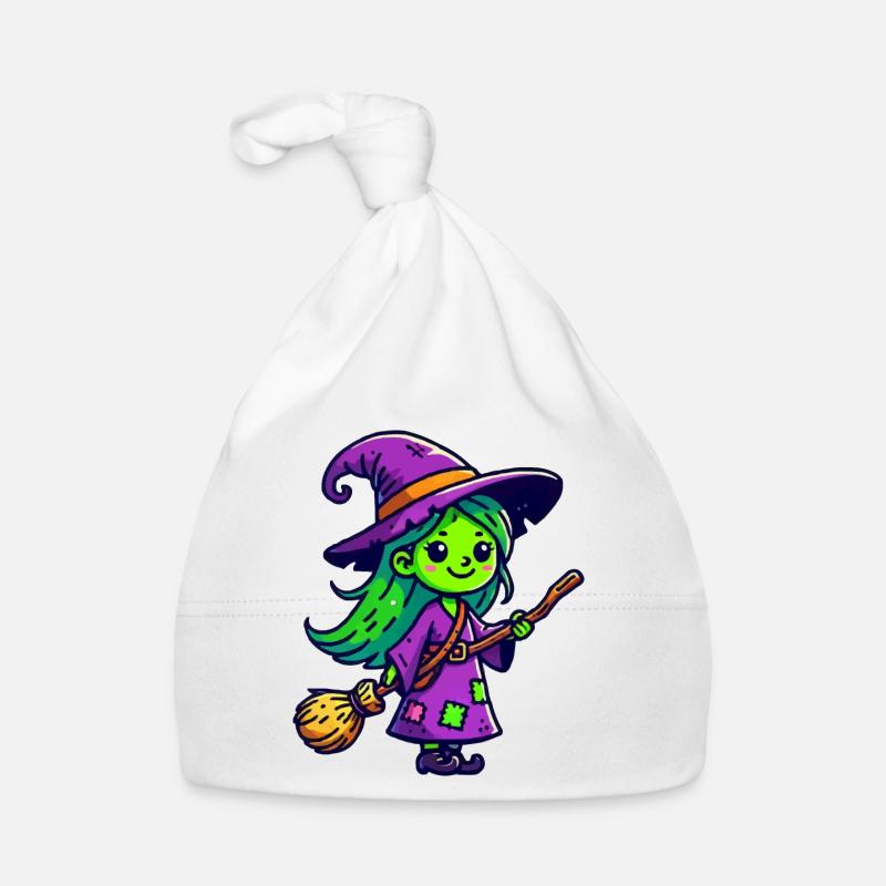 witch Organic Baby Cap