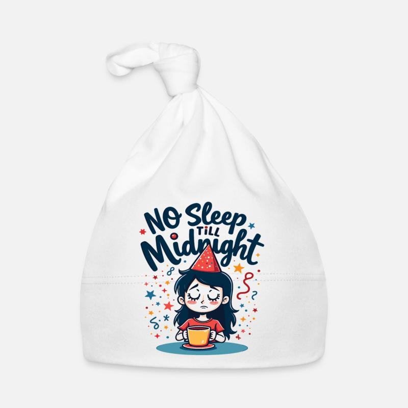 Pas de sommeil jusqu’à minuit Bonnet bio Bébé