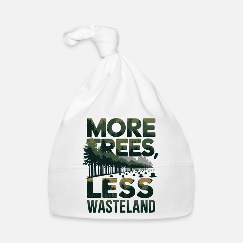 Plus d’arbres Moins de friches Conservation de la nature Bonnet bio Bébé