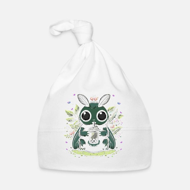 Mothman Bubble Tea Baby Bio-Mütze