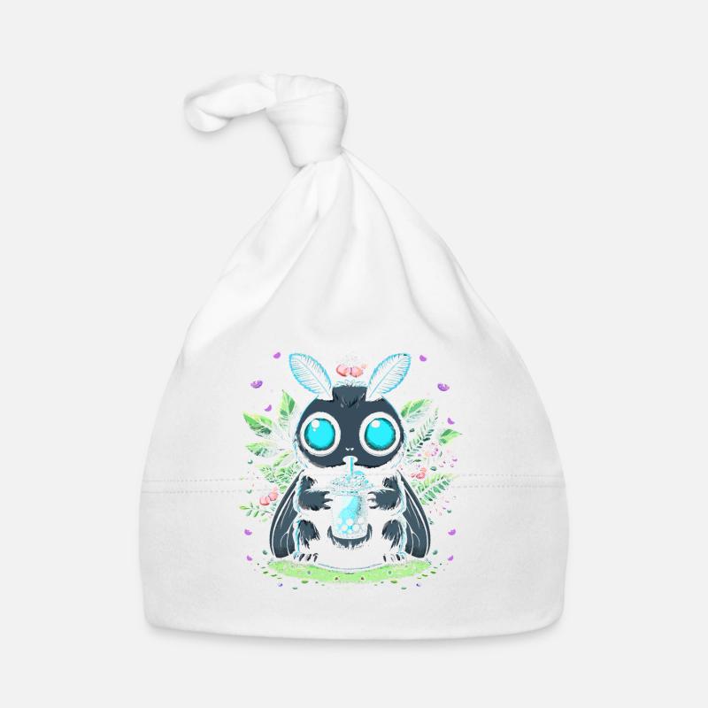 Mothman Bubble Tea Baby Bio-Mütze