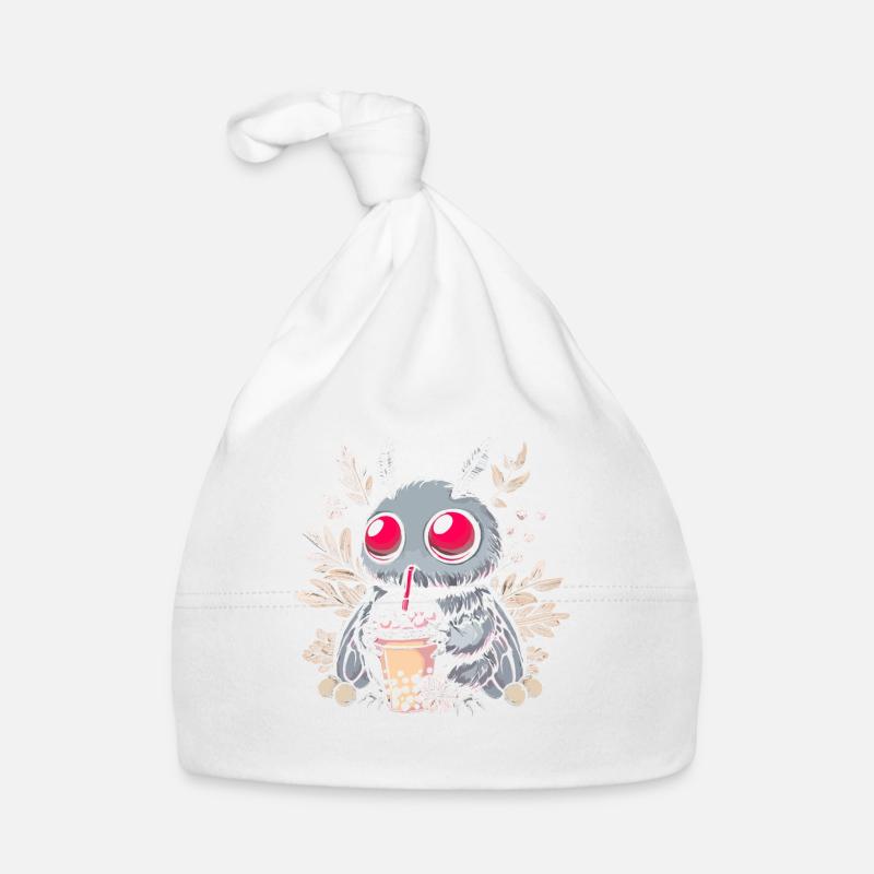 Mothman Bubble Tea Baby Bio-Mütze