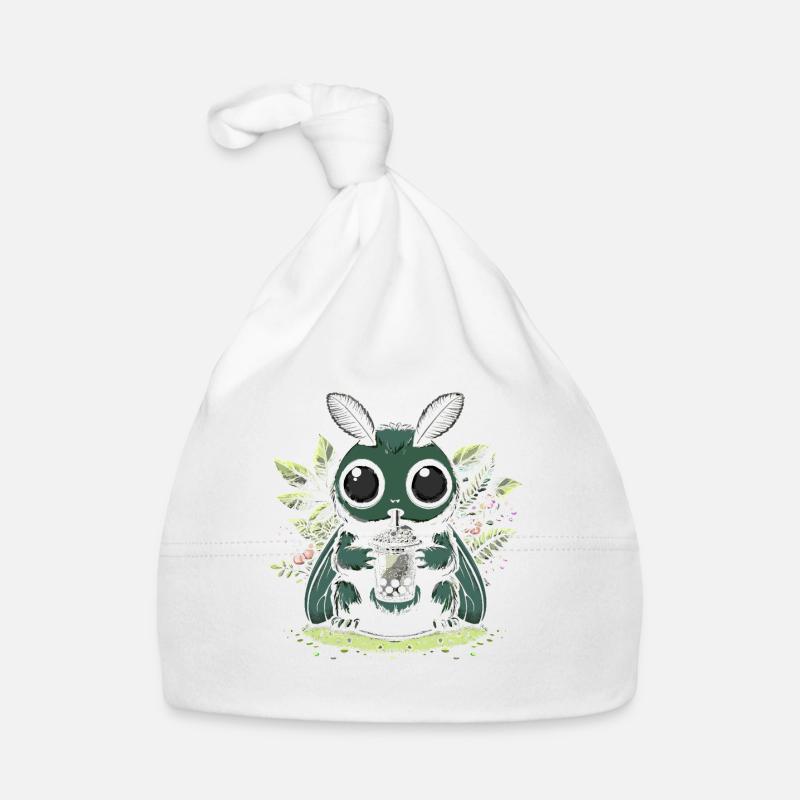 Mothman Bubble Tea Baby Bio-Mütze
