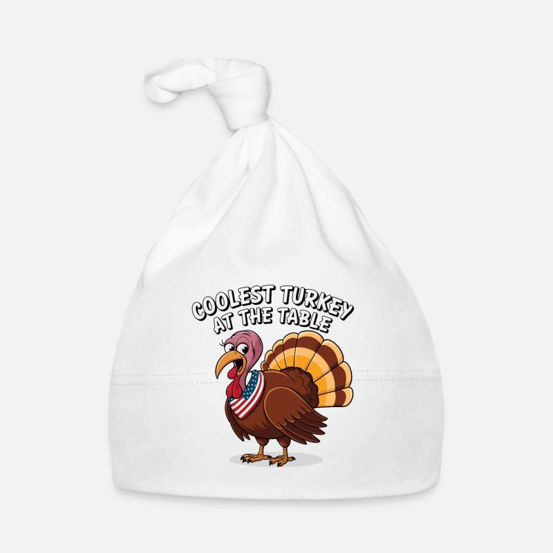 Lustiger Thanksgiving Truthahn Baby Bio-Mütze