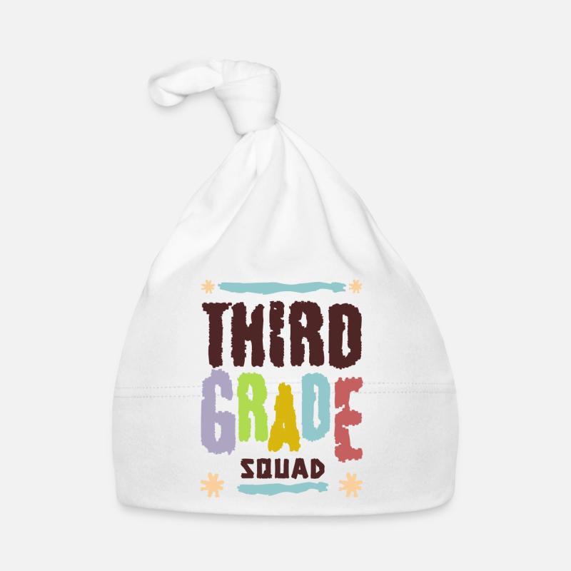 Kader dritte Klasse Schule Baby Bio-Mütze