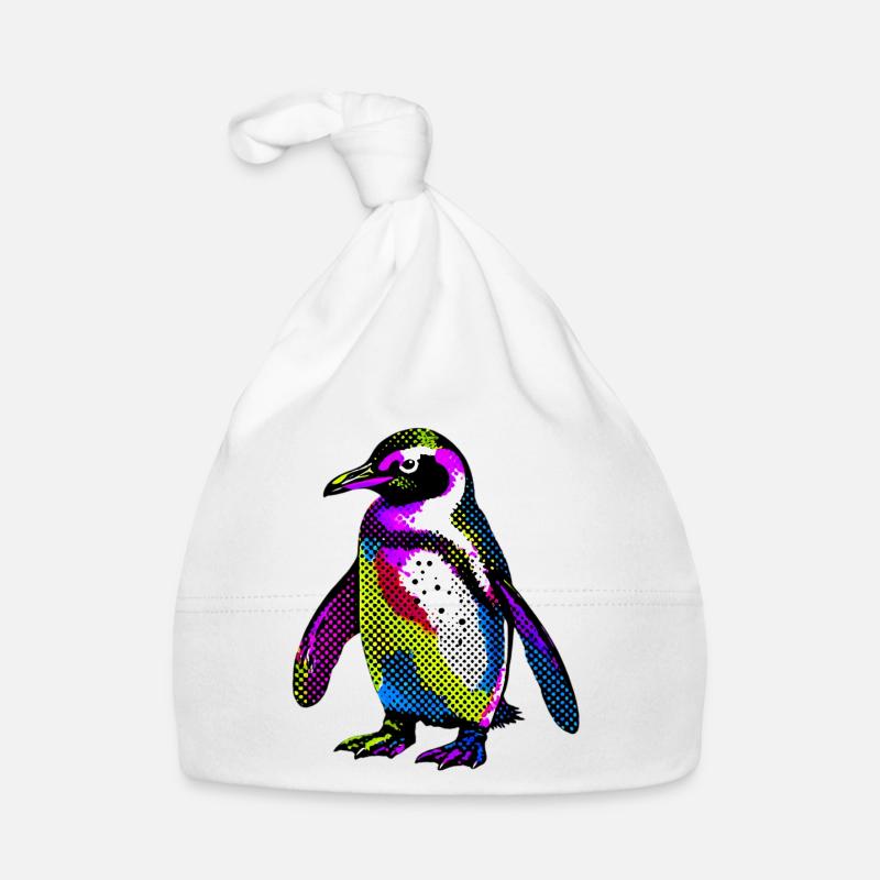 Pinguin Baby Bio-Mütze