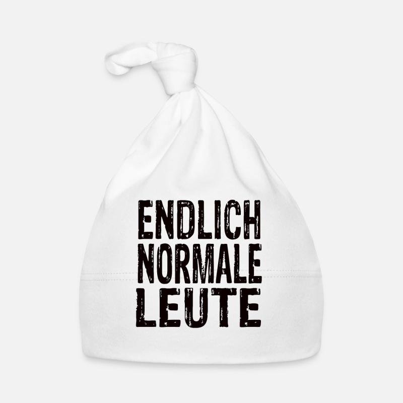 Finally normal people Organic Baby Cap