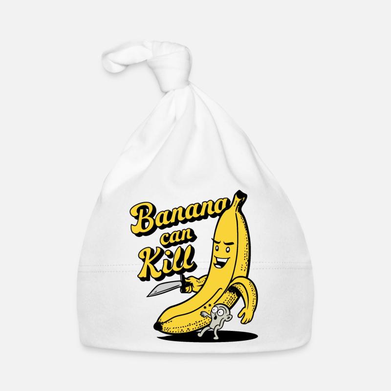 Banana can kill Organic Baby Cap