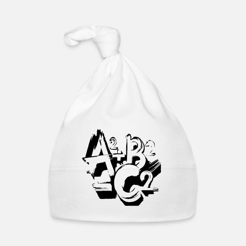 MATHEMATIK Baby Bio-Mütze