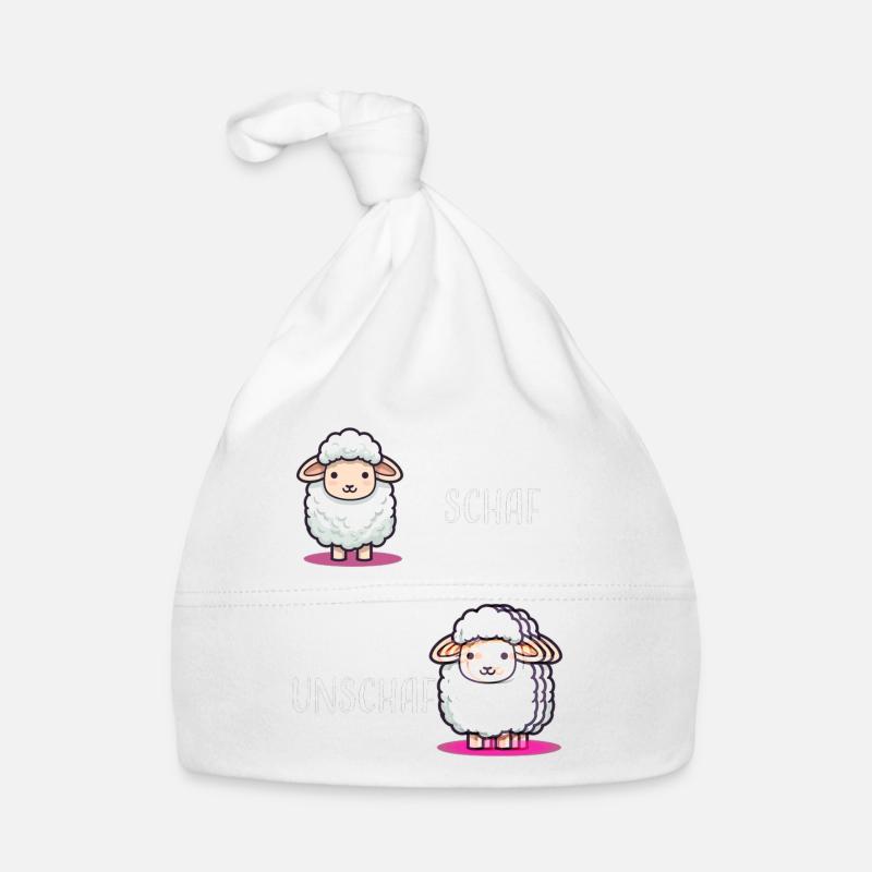 Sheep Sheep Funny Cool Gift Organic Baby Cap