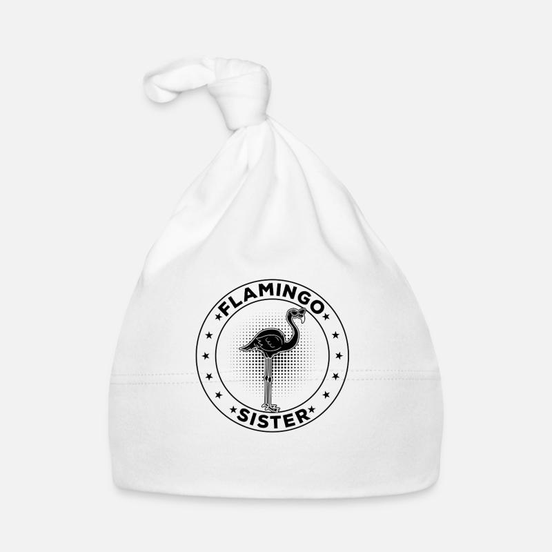 Flamingo Sister Baby Bio-Mütze