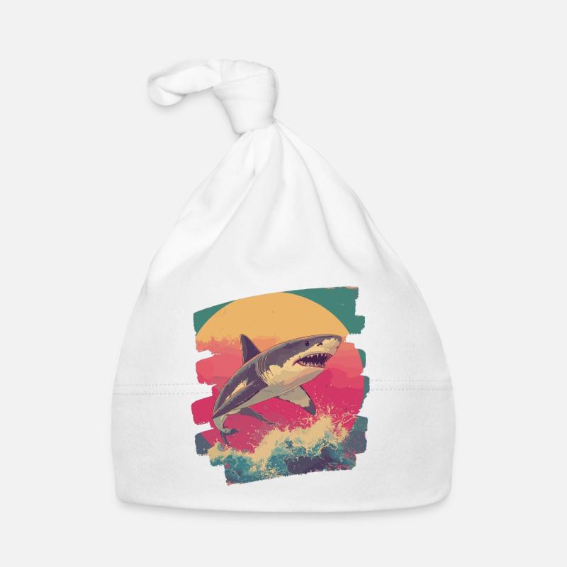 Requin Bonnet bio Bébé