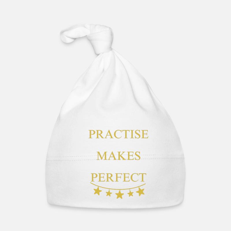 Practise makes perfect Baby Bio-Mütze