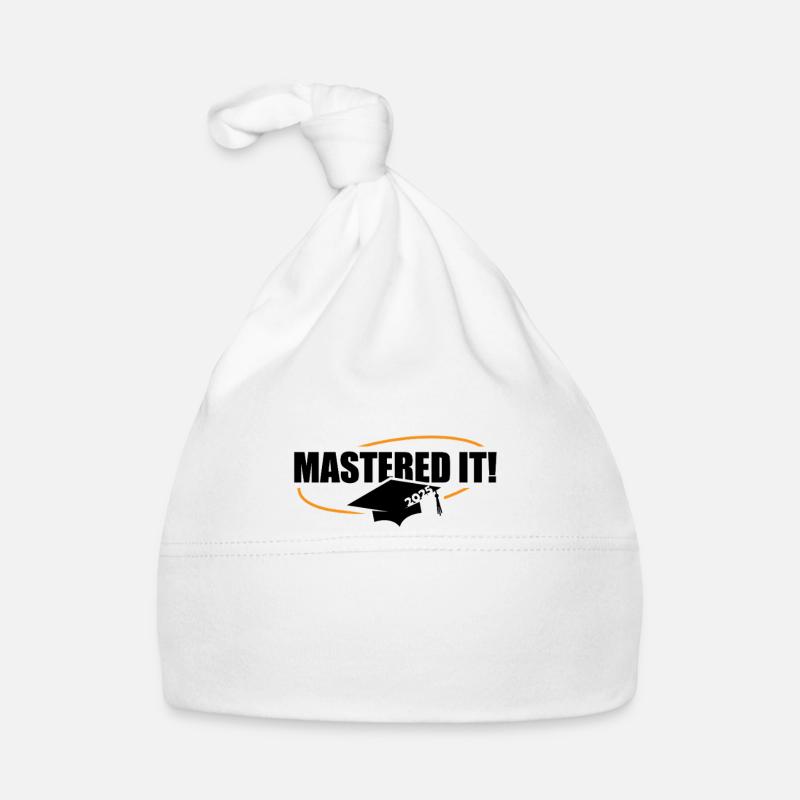 Master 2025 Masterabschluss Sponsion Graduation Baby Bio-Mütze