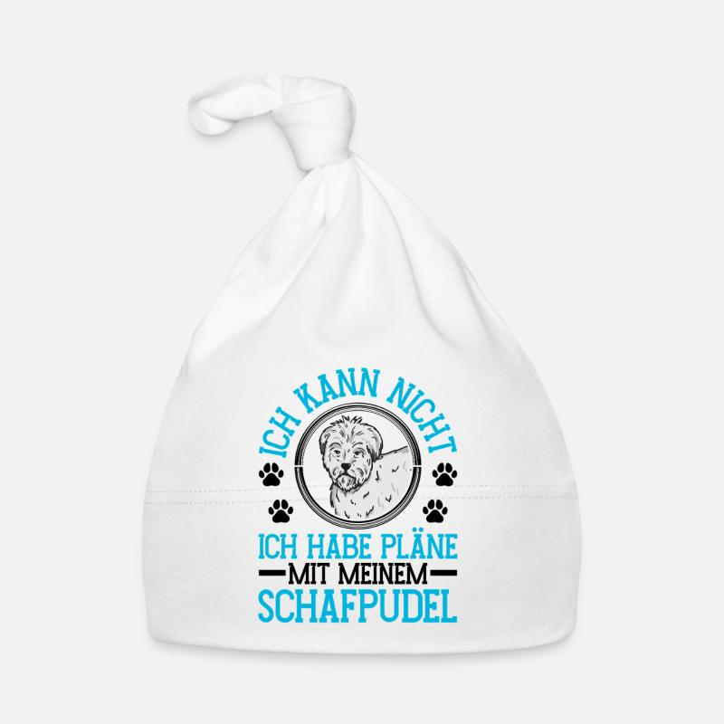 Plans de caniche mouton avec mon caniche de troupeau Bonnet bio Bébé