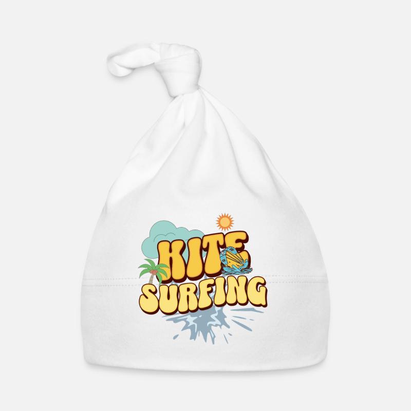 Kitesurf Kitesurfer Kiteboard Bonnet bio Bébé