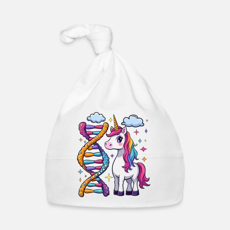 Einhorn DNA Baby Bio-Mütze