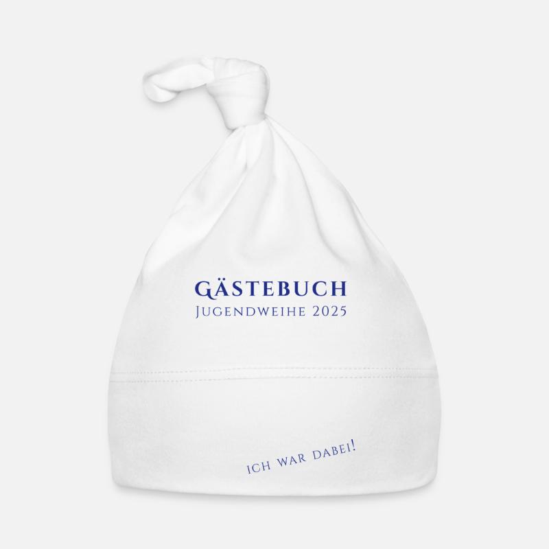 Jugendweihe 2025 Baby Bio-Mütze