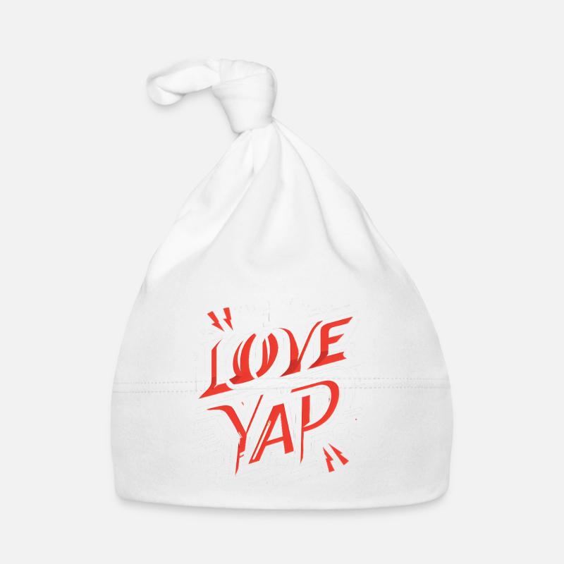 I Love To Yap 13 Baby Bio-Mütze