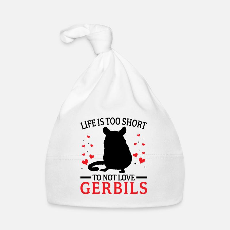 Gerbil don't love rodent gerbil Organic Baby Cap