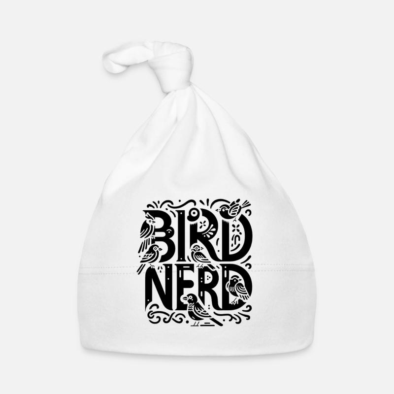 Bird Nerd Birdwatching Birder Birds Birdwatcher Organic Baby Cap